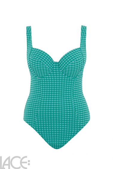 Panache Swim - Gingham Badedragt G-M skål