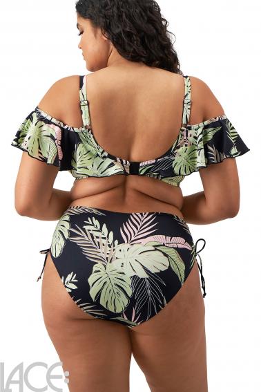 Elomi Swim - Tropical Retreat Bikini Høj trusse - Regulerbar