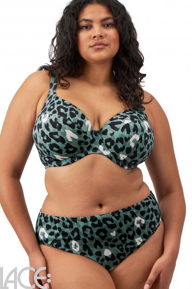 Elomi Swim - Jungle Bay Bikini Høj trusse - High Leg