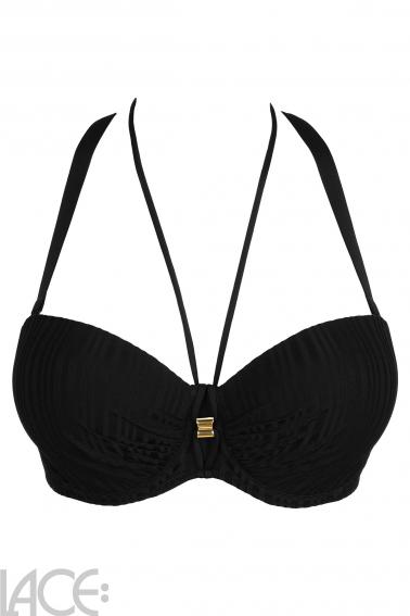 PrimaDonna Swim - Kiruna Bikini Bandeau BH med en aftagelig strop E-G skål