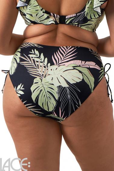 Elomi Swim - Tropical Retreat Bikini Høj trusse - Regulerbar