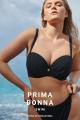 PrimaDonna Swim - Kiruna Bikini Bandeau BH med en aftagelig strop E-G skål