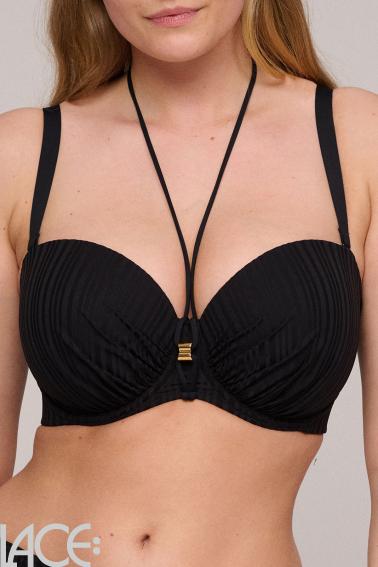 PrimaDonna Swim - Kiruna Bikini Bandeau BH med en aftagelig strop E-G skål