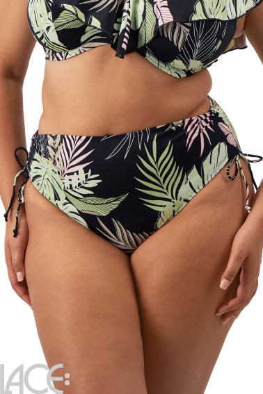 Elomi Swim - Tropical Retreat Bikini Høj trusse - Regulerbar